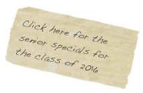 Click here for the senior specials for the class of 2016



  L